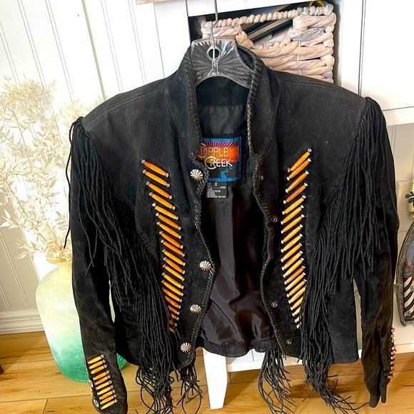 Suede western jacket - Picture 1 of 5